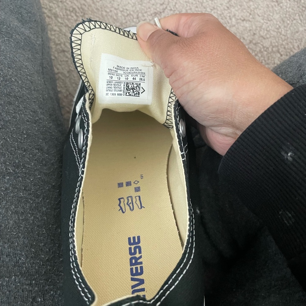 Converse Classic Black and White Sneakers